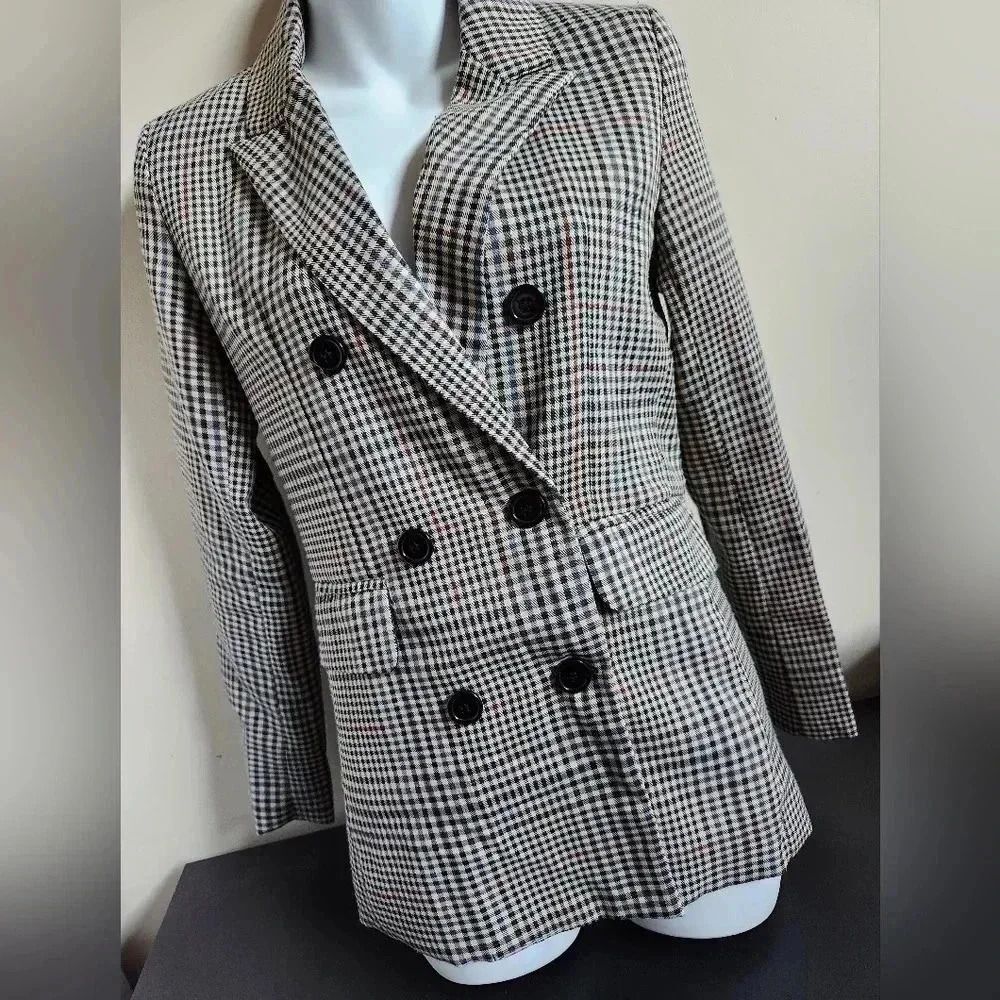 Princess polly blazer ladies plaid size 0